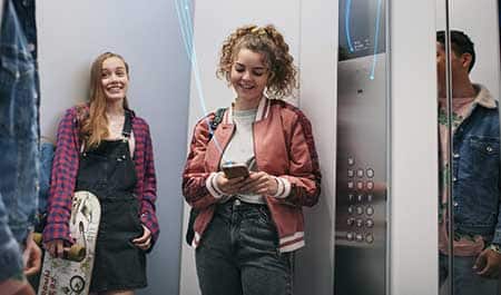 Ascenseur KONE MonoSpace® DX